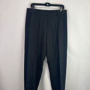 Annette Gortz Charcoal With Black Side Stripe Slacks